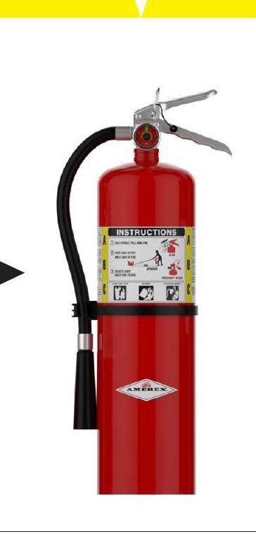 ABC multi-purpose dry chemical fire extinguisher